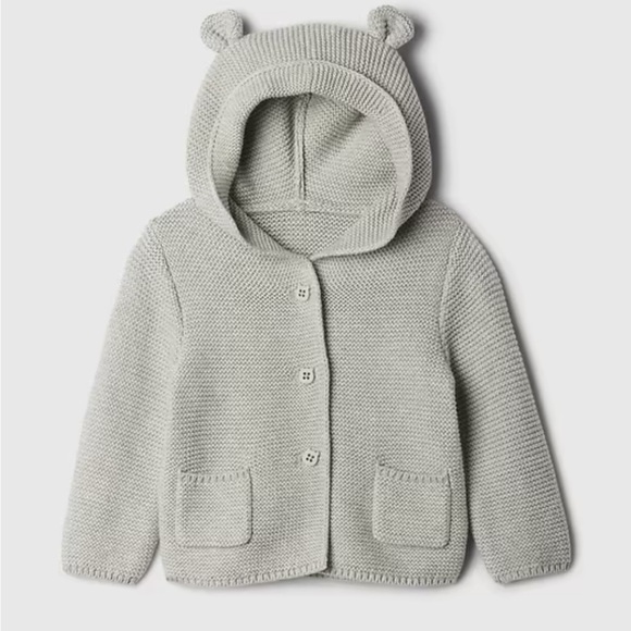 GAP Other - Baby Gap Baby Bear Cardigan Size 6-12 Months
